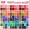 10800 Pieces Clay Beads for Friendship Bracelet Making Kit, 108 Colors Polymer Heishi Beads for Girls 8-12, Letter Beads for Jewelry Making Kit, for Preppy, Gifts, Crafts